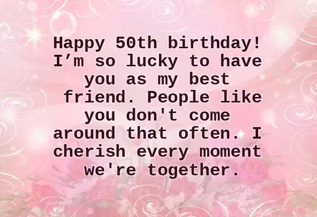 Happy Birthday 50 Woman