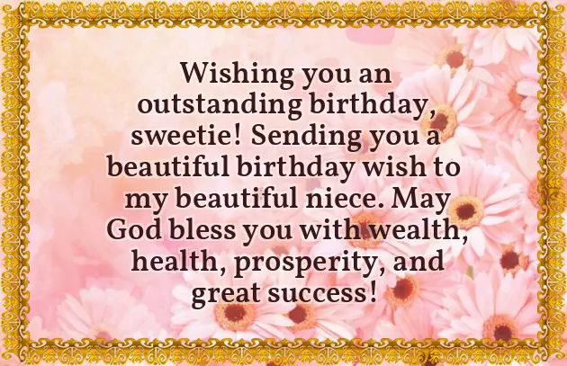 Birthday Saying For Niece Birthday Saying For Niece