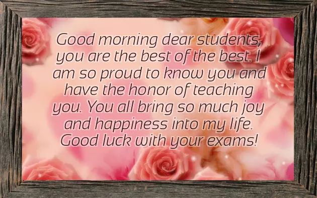Good Morning Wishes For Students Good Morning Wishes For Students