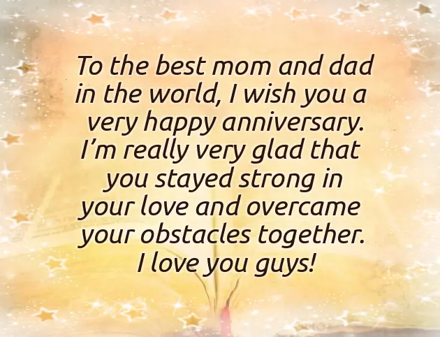 Happy 20Th Anniversary To My Parents