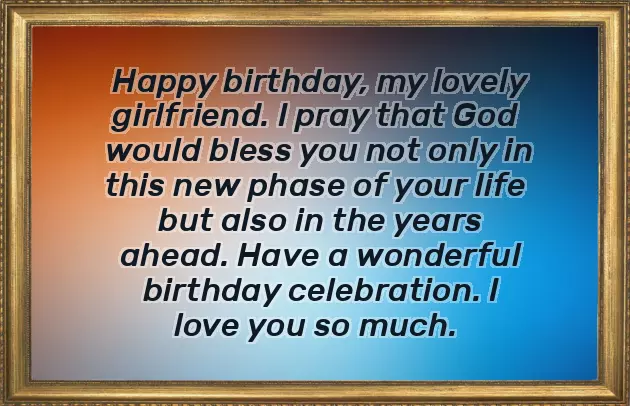 Birthday Prayer For Her