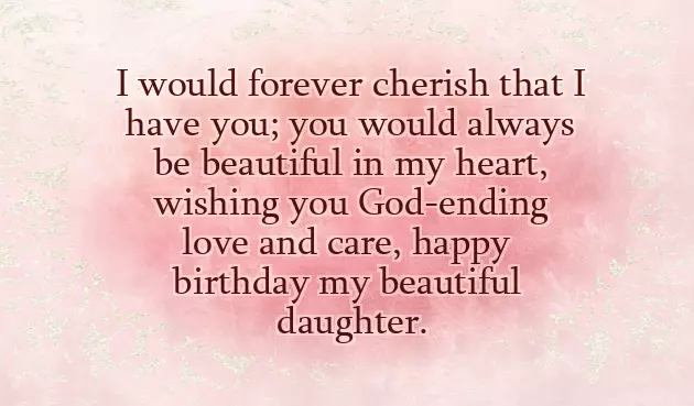 Happy Birthday My Darling Daughter