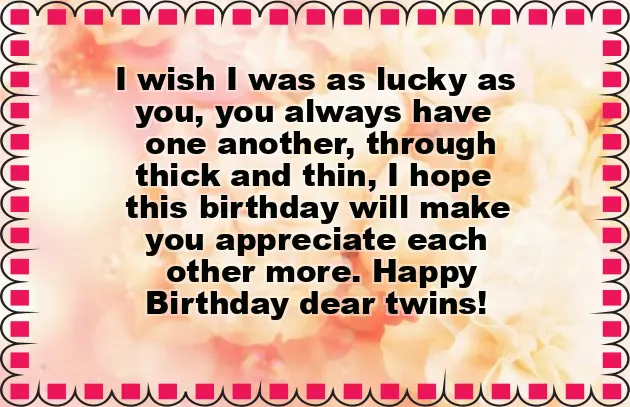 Wishes For Twin Baby Boy