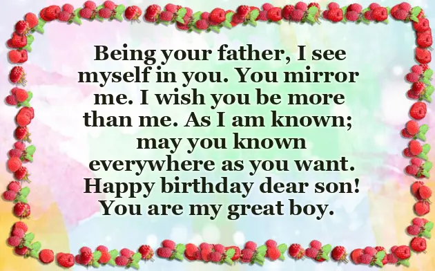 Congratulations For Son