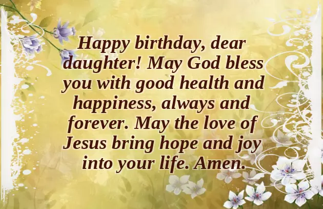 Beautiful Birthday Wishes For Daughter
