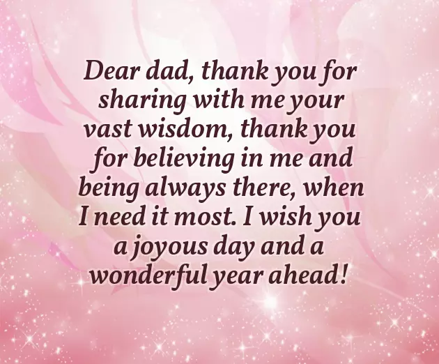 Happy Birthday Dear Daddy