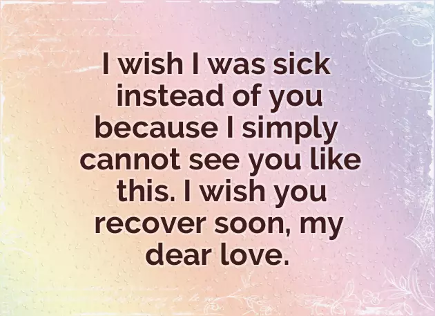 Get Well Soon To My Girlfriend