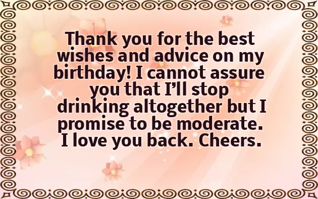 Thank You Everyone For The Wonderful Birthday Wishes