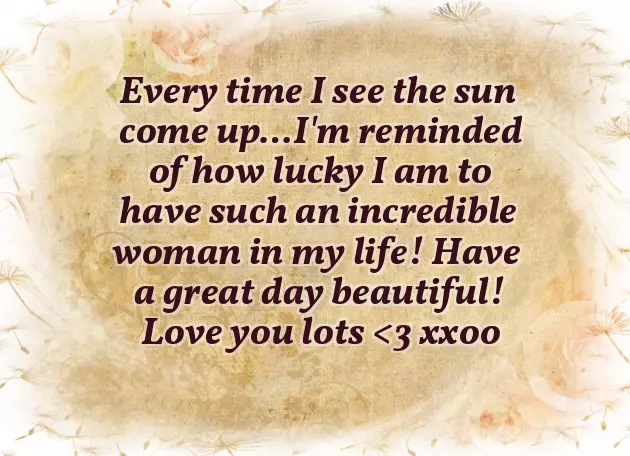 Great Morning Message Great Morning Message