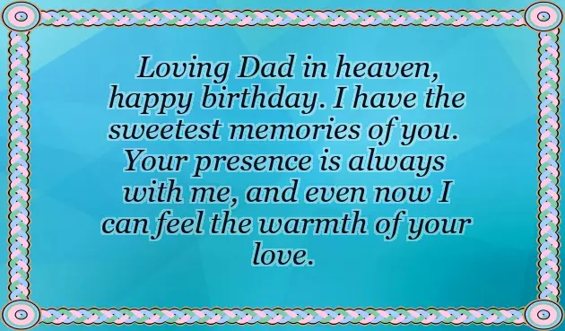 Happy Birthday Dad In Heaven Quotes