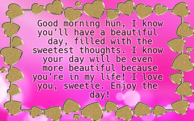 Good Morning Message To Love Of My Life