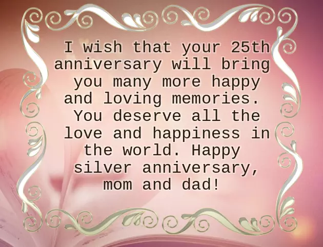 Best Wedding Anniversary Wishes To Parents