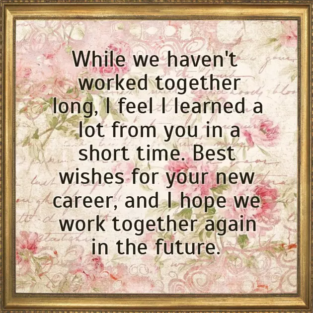 Congratulations On Your New Promotion