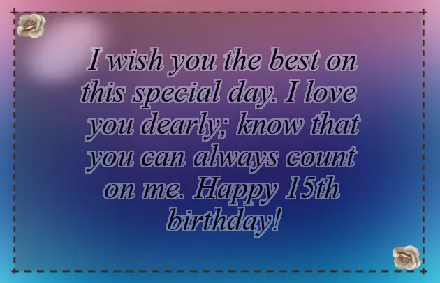 Happy 15Th Birthday To My Granddaughter