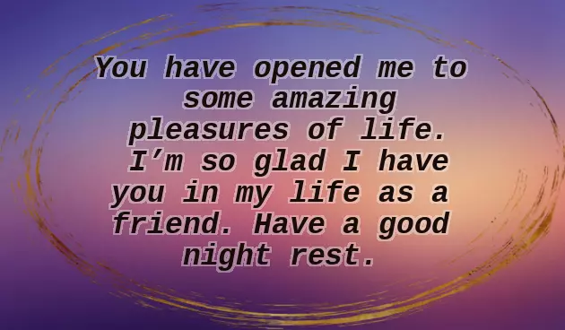 Good Night Wish For A Friend