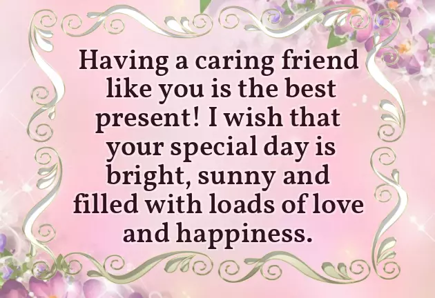 Long Funny Birthday Wishes For Best Friend Female