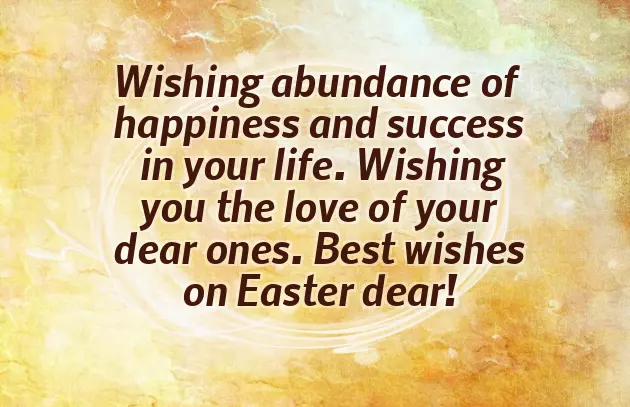 Happy Easter Sunday Blessings