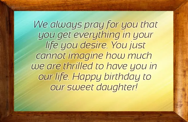 Heart Touching Birthday Wishes For Daughter From Mother
