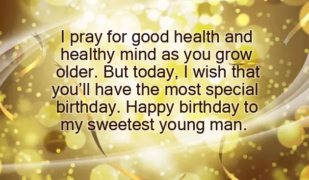 Happy Birthday To Young Man