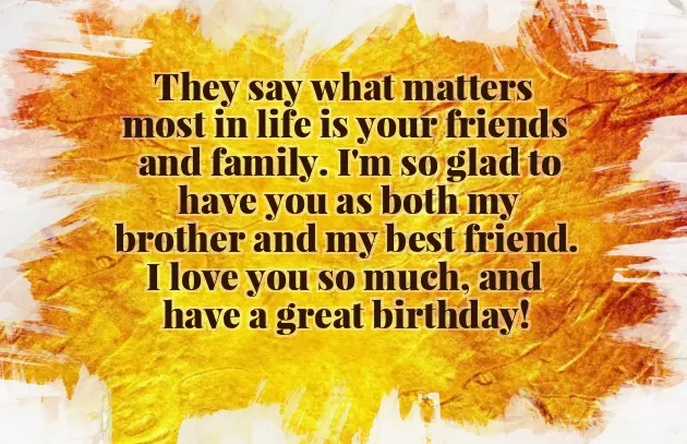 Elder Bro Birthday Wishes