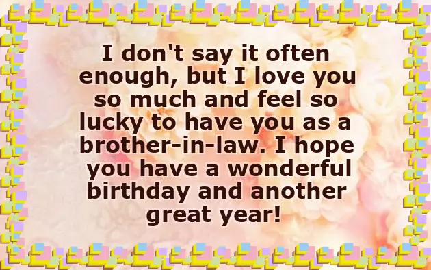 Birthday Wishes For Brother Law Birthday Wishes For Brother Law