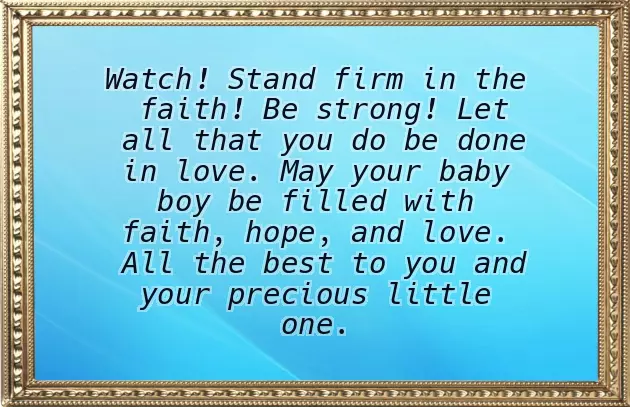 Baby Shower Congrats Message