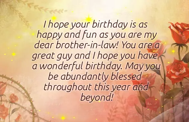 Birthday Wishes To My Dear Brother