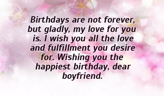 Romantic Birthday Wishes For My Love