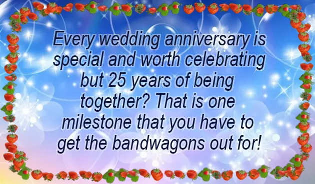 Unique 25Th Anniversary Gift Ideas