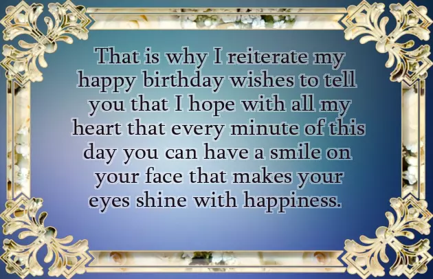 Birthday To Ex Boyfriend