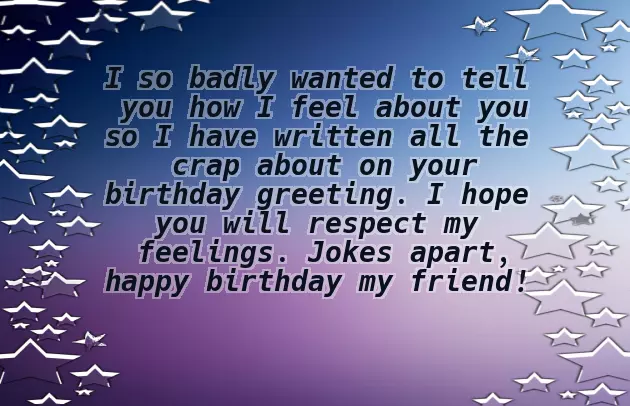 Quotes On Friends Birthday Funny