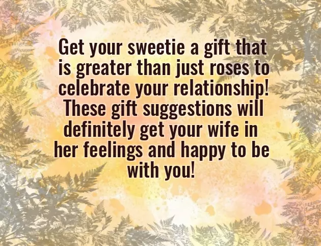 One Year Anniversary Ideas