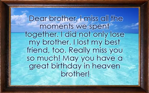 Birthday Quotes In English For Brother