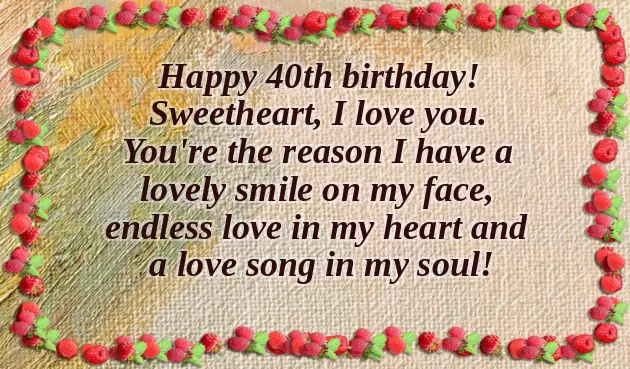 40Th Birthday Poems For Daughter