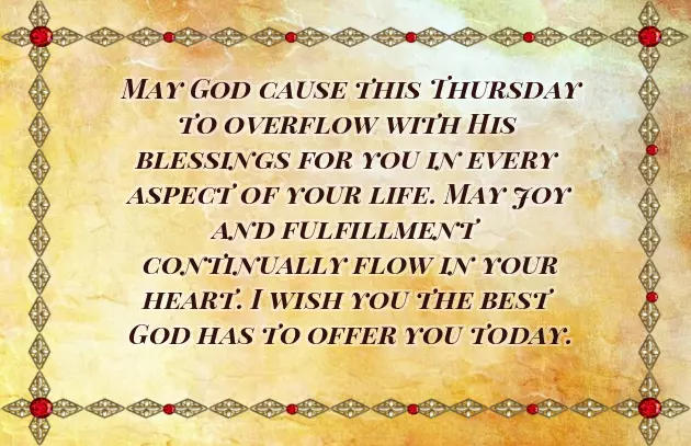 Good Morning Happy Thursday God Bless