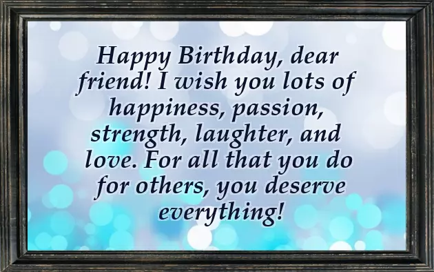 Birthday Wish For A Lady