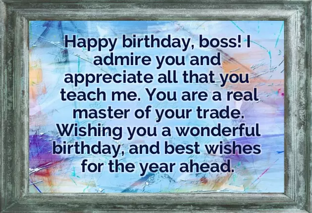 Boss Happy Birthday Wishes Boss Happy Birthday Wishes