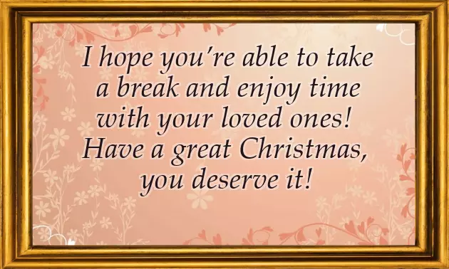 Merry Christmas And Season