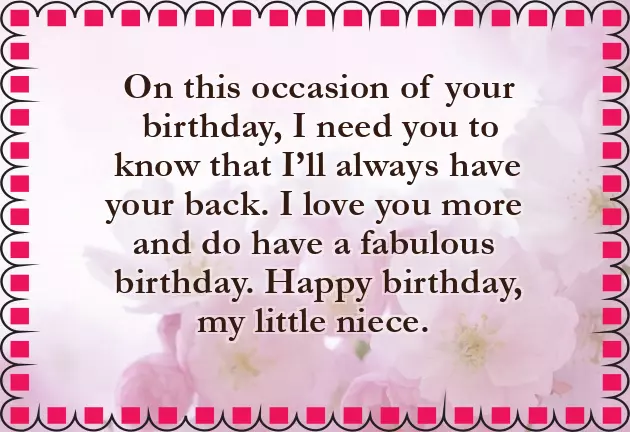 Happy Birthday Grand Niece