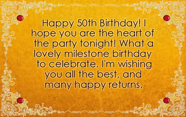 Happy 50Th Female Happy 50Th Female