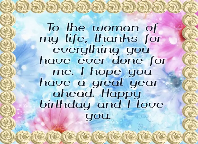 Happy Birthday Wishes To A Wife