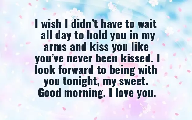 Morning Messages To Your Girlfriend