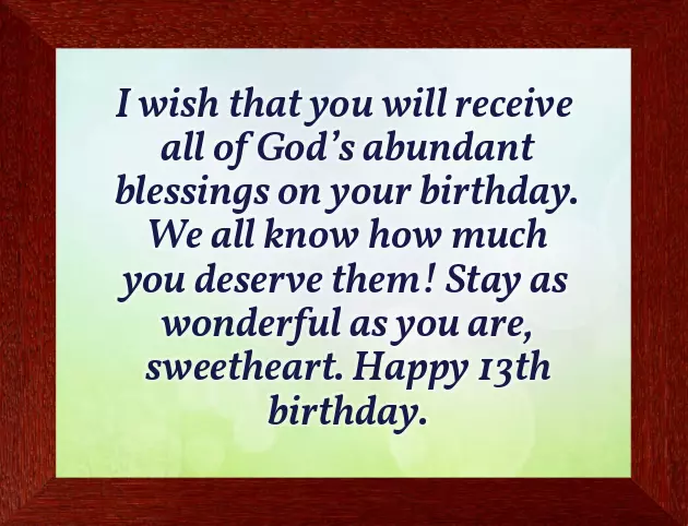 Happy 13Th Birthday Quotes Happy 13Th Birthday Quotes