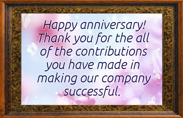 Congratulations 10 Years