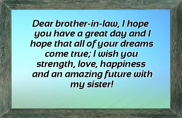 Happy Birthday To You Brother In Law