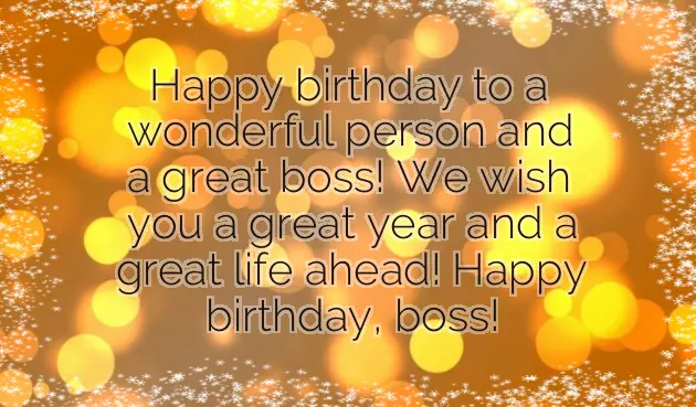 Happy Birthday To Your Boss Funny