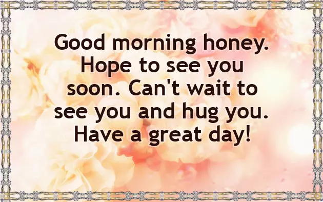 Husband Good Morning Msg