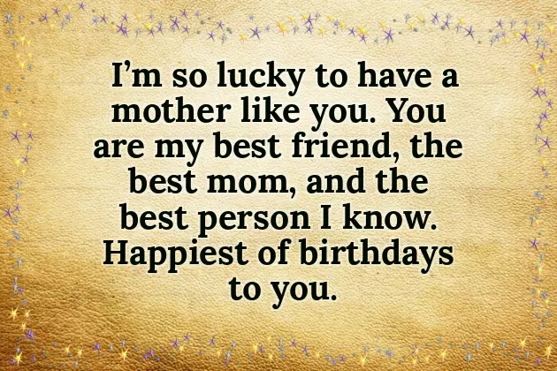 Wish U Happy Birthday Mom