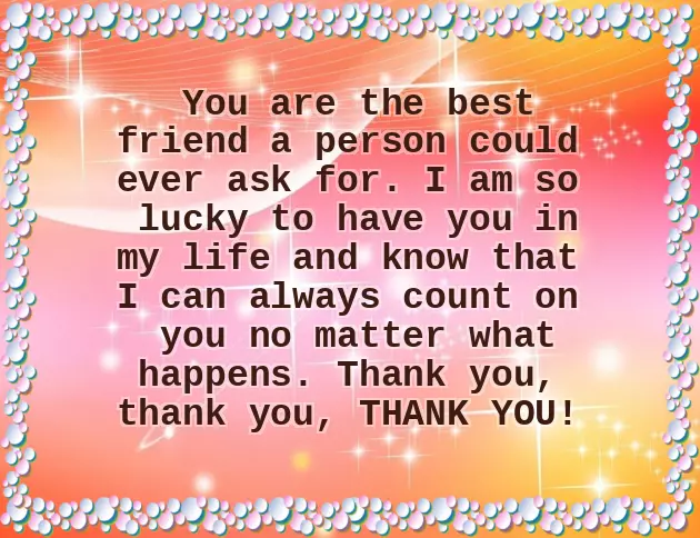 Thanks To Best Friend For Birthday Wishes Thanks To Best Friend For Birthday Wishes