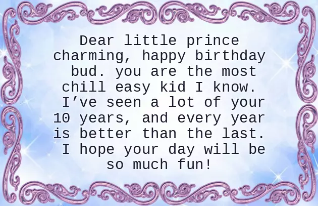 Happy 10Th Birthday Son Quotes